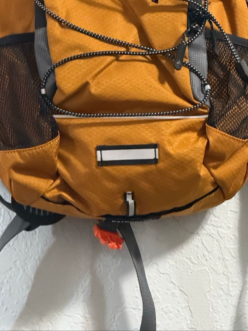 Teton orange Stretch Adjustable Hiking Backpack Rain Cover gorpcore - Picture 2 of 5